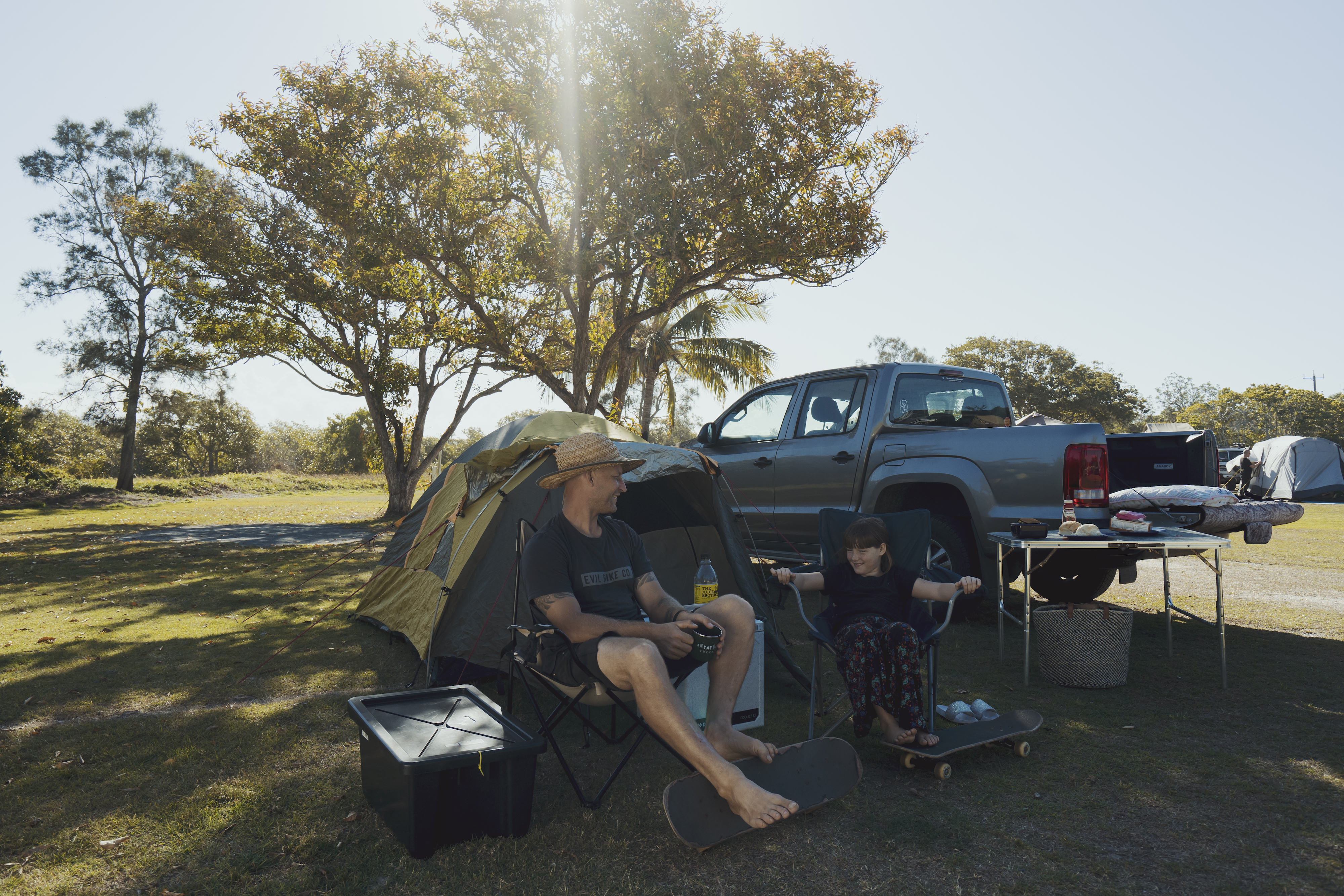 Camping Outdoors