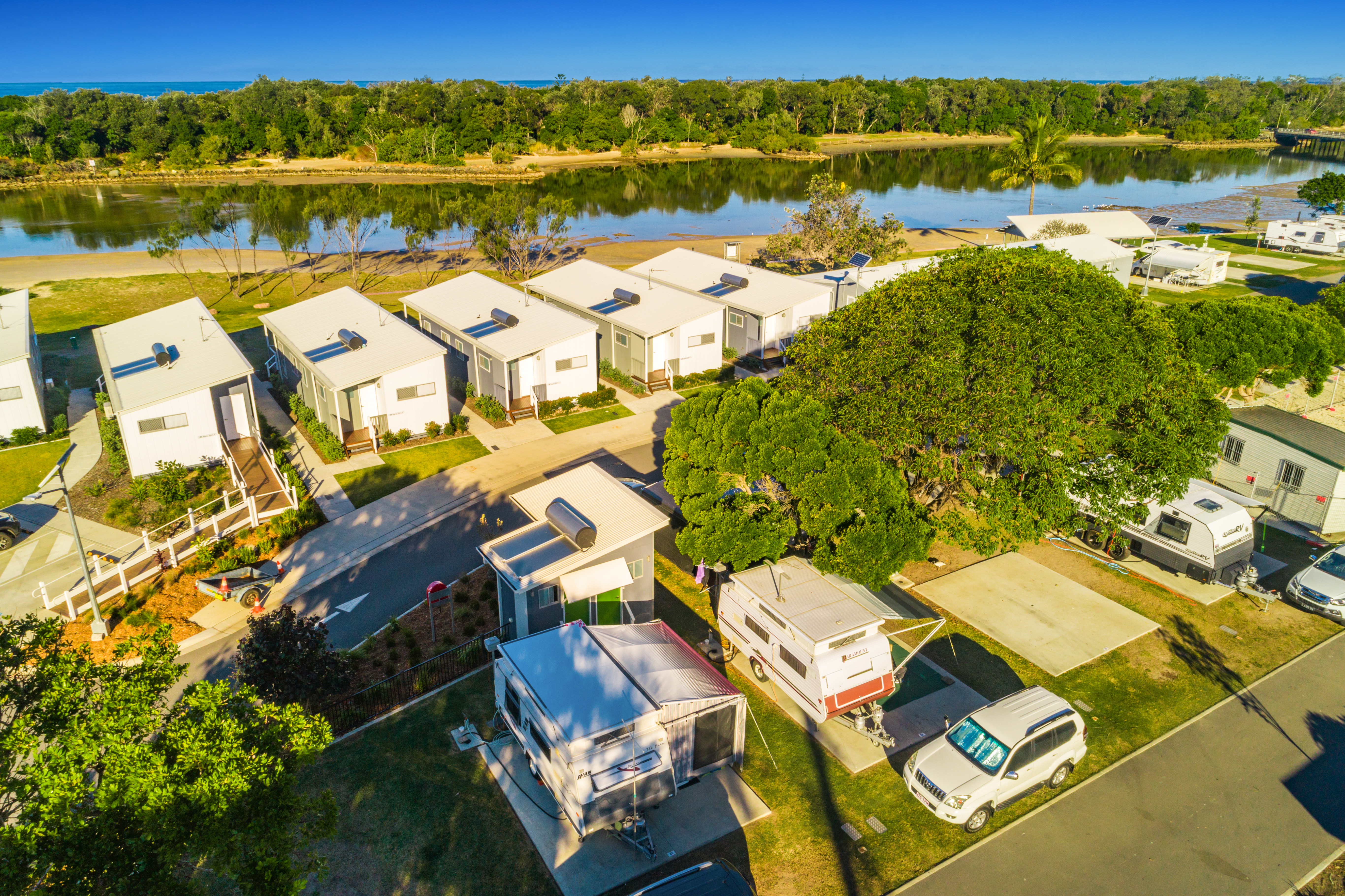 Pottsville south cabins and tourist sites