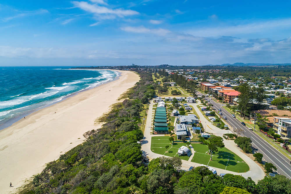 Kingscliff North - Aerial