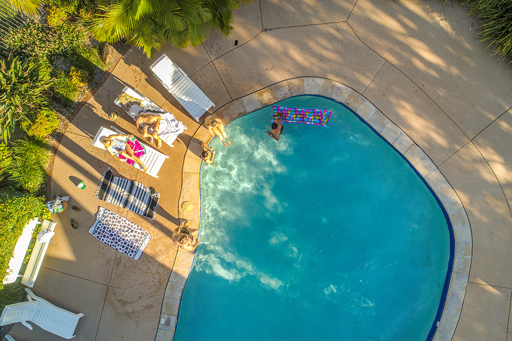 aerial swimming pool 1